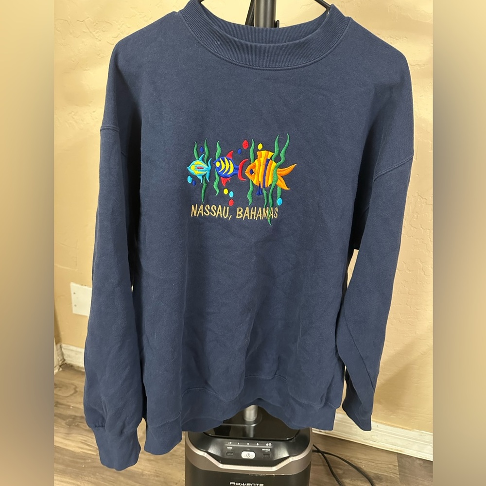 Vintage Nassau, Bahamas Crewneck Sweatshirt